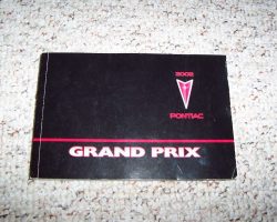 2002 Pontiac Grand Prix Owner's Manual