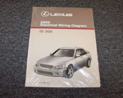 2001 Lexus IS300 Electrical Wiring Diagram Manual