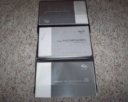 2002 Nissan Pathfinder Owner's Manual Set