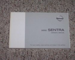 2002 Nissan Sentra Owner's Manual