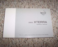 2002 Nissan Xterra Owner's Manual