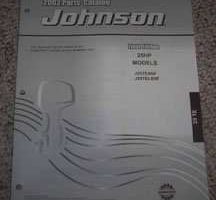 2002 Johnson 25 HP Models Parts Catalog