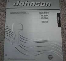 2002 Johnson 25 & 30 HP Models Parts Catalog