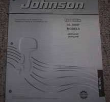 2002 Johnson 40 & 50 HP Models Parts Catalog