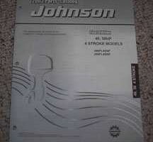 2002 Johnson 40 & 50 HP 4 Stroke Models Parts Catalog