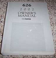 2002 Mazda 626 Owner's Manual