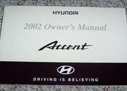 2002 Hyundai Accent Owner's Manual