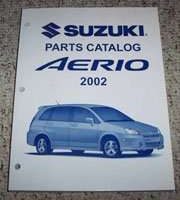 2002 Suzuki Aerio Parts Catalog Manual