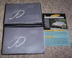 2002 Oldsmobile Alero Owner's Manual Set