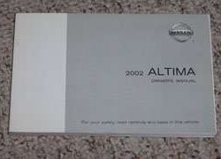 2002 Nissan Altima Owner's Manual