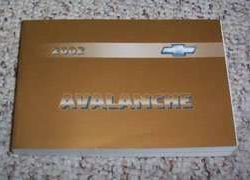 2002 Chevrolet Avalanche Owner's Manual