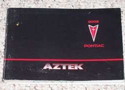2002 Pontiac Aztek Owner's Manual