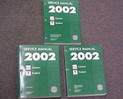 2002 Chevrolet Camaro Service Manual