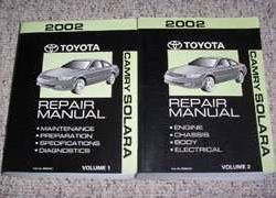 2002 Toyota Camry Solara Service Repair Manual
