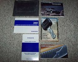 2002 Volvo Cross Country Owner's Manual Set