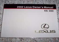 2002 Lexus ES300 Owner's Manual