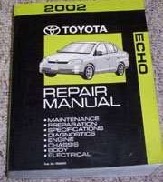 2002 Toyota Echo Service Repair Manual