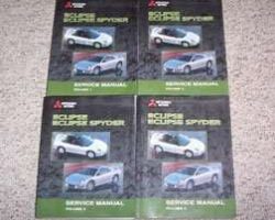 2002 Mitsubishi Eclipse & Eclipse Spyder Service Manual