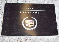 2002 Cadillac Escalade & Escalade ESV Owner's Manual
