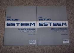 2002 Suzuki Esteem Owner's Manual