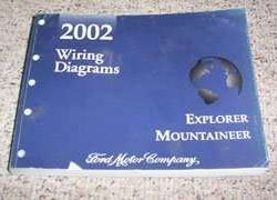 2002 Mercury Mountaineer Electrical Wiring Diagrams Manual