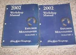 2002 Mercury Mountaineer Service Manual