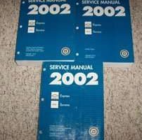 2002 Chevrolet Express Service Manual