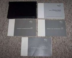 2002 Nissan Frontier Owner's Manual Set