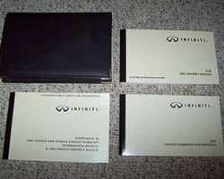 2002 Infiniti G20 Owner's Manual Set