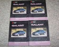 2002 Mitsubishi Galant Service Manual