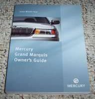 2002 Mercury Grand Marquis Owner's Manual