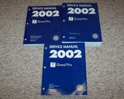 2002 Pontiac Grand Prix Service Manual