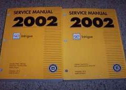 2002 Oldsmobile Intrigue Service Manual
