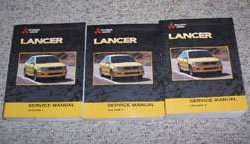 2002 Mitsubishi Lancer Service Manual