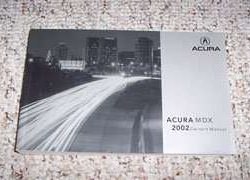 2002 Acura MDX Owner's Manual