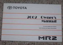 2002 Toyota MR2 Owner's Manual
