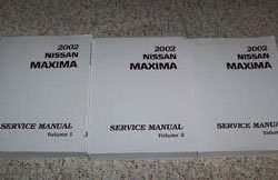 2002 Nissan Maxima Service Manual