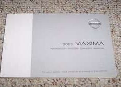 2002 Nissan Maxima Navigation System Owner's Manual