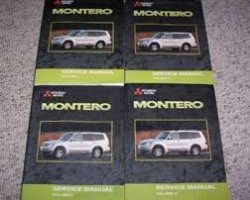 2002 Mitsubishi Montero Service Manual