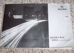 2002 Acura NSX Owner's Manual