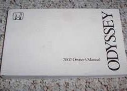2002 Honda Odyssey Owner's Manual