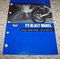 2002 Buell P3 Blast Model Parts Catalog