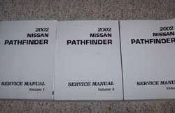 2002 Nissan Pathfinder Service Manual