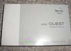 2002 Nissan Quest Owner's Manual