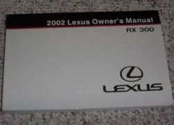 2002 Lexus RX300 Owner's Manual