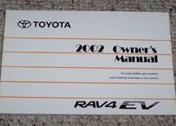 2002 Toyota Rav4 EV Owner's Manual