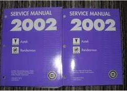 2002 Pontiac Aztek Service Manual