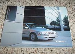 2002 Volvo S40 & V40 Owner's Manual