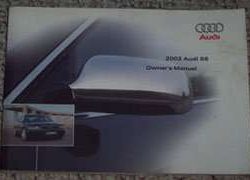 2002 Audi S8 Owner's Manual