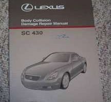 2002 Lexus SC430 Body Collision Damage Repair Manual